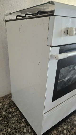 Cocina de gas Meireles con horno butano