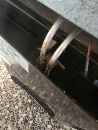 Cocina de gas Meireles con horno butano
