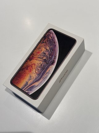 Scatola vuota iPhone XS Max Gold