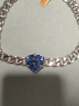 Collar Luxenter Corazón Azul