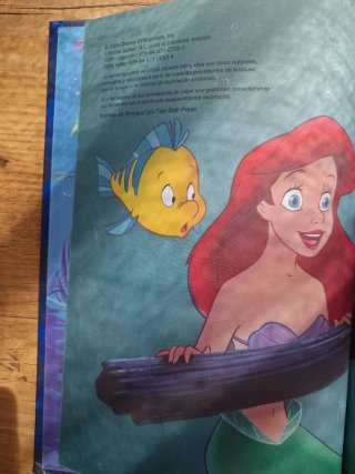 Libro infantil La sirenita
