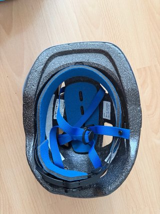 Casco Btwin niño azul