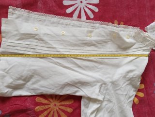 Blusa traje aldeana talla 6