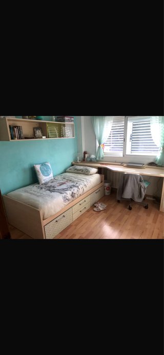 Dormitorio juvenil completo