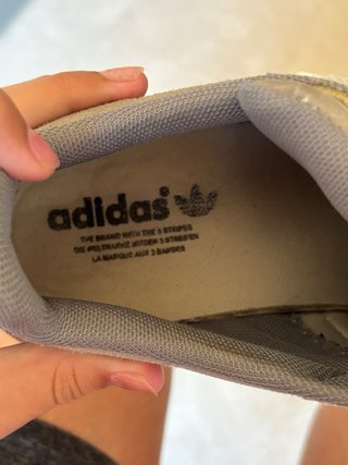 Zapatillas Adidas Campus Grises  Talla 38-39