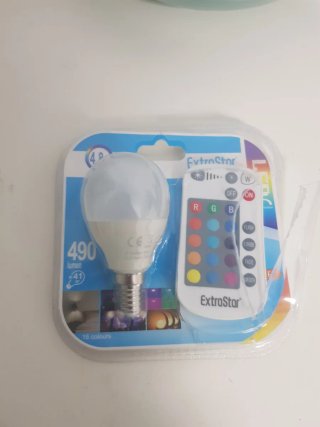 Bombilla LED RGB ExtraStar 4.8W