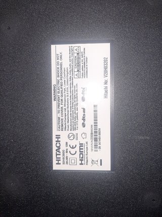 Televisor Plasma negro