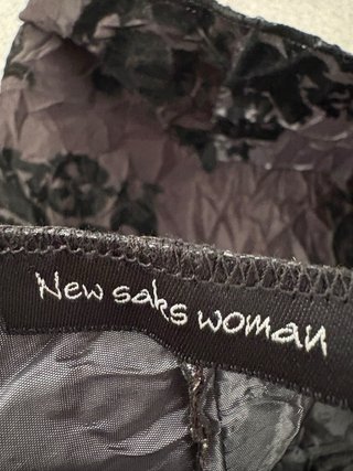 Sciarpa New Saks Donna Marrone e Grigio