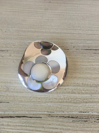 Colgante Plata 925 Flor Madre Perla