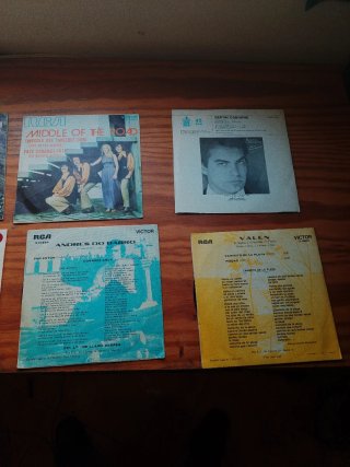 Lote 6 Vinilos Pop Rock Internacional y Nacional