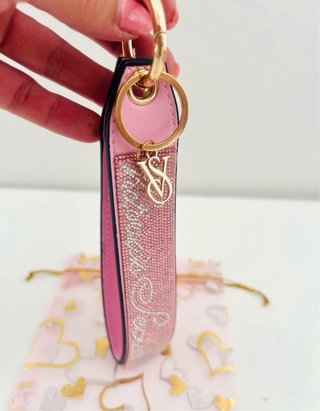 Llavero Victoria's Secret Rosa Brillantes