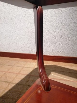 Mesa de centro madera y cristal