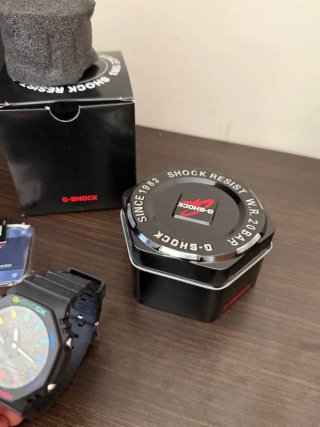 Casio G-Shock Negro Multicolor Estilo Casioak