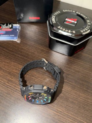 Casio G-Shock Negro Multicolor Estilo Casioak