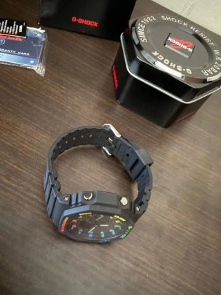 Casio G-Shock Negro Multicolor Estilo Casioak