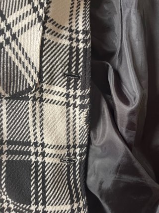 Chaqueta cuadros Pull&Bear