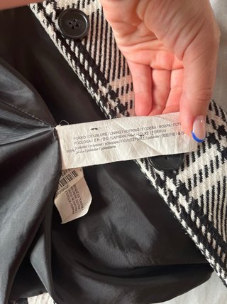 Chaqueta cuadros Pull&Bear