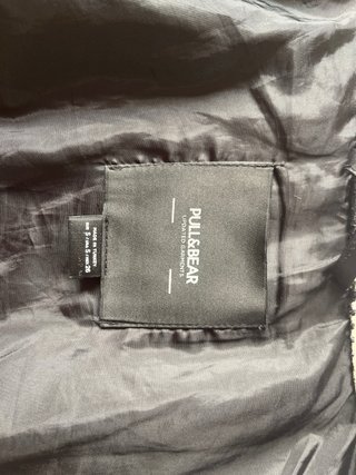 Chaqueta cuadros Pull&Bear