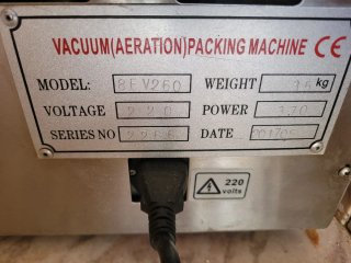 Envasadora al vacío profesional