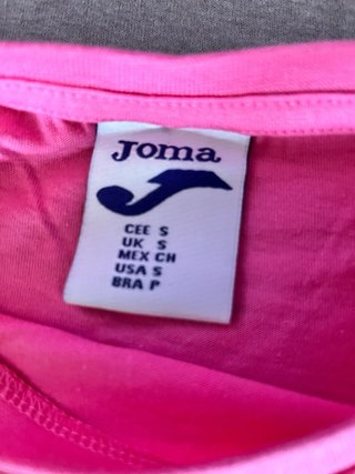 Camiseta Joma Padel Rosa