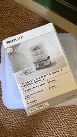 Silvercrest Cocedor Eléctrico Vapor