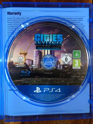 Cities Skylines ps4 playstation 4 edition