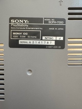 PlayStation 1 SCPH-7000 NTSC-J Giapponese