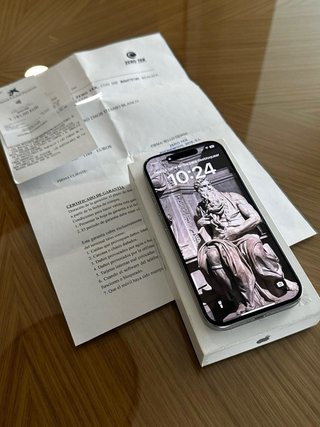 iPhone 16 Pro Titanio Blanco 256GB