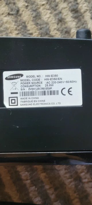 Barra de Sonido Samsung Negra