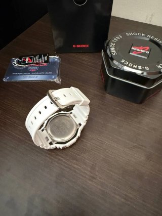 Casio G-Shock Blanco Estilo Casioak Completo
