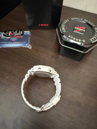 Casio G-Shock Blanco Estilo Casioak Completo