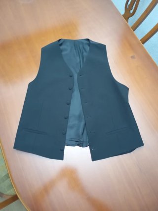 Traje negro vestir hombre