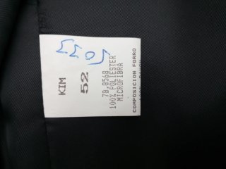 Traje negro vestir hombre