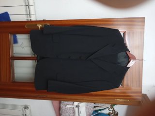 Traje negro vestir hombre