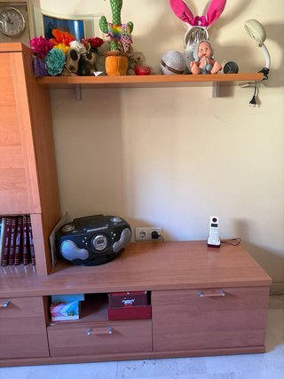 Mueble salón y mesa comedor extensible