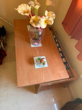 Mueble salón y mesa comedor extensible