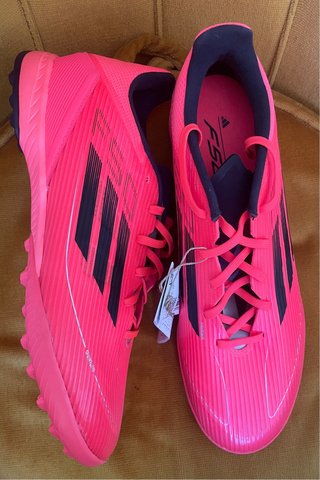 Zapatillas Adidas F50 Fútbol Rosa/Negro T 47 1/3