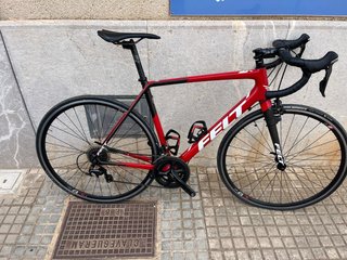 Bicicleta Felt de carbono