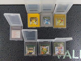 Consola Game Boy Color Amarilla + Juegos