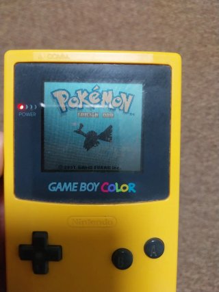 Consola Game Boy Color Amarilla + Juegos