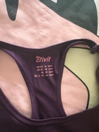 Lote dos camisetas deportivas Crivit talla M
