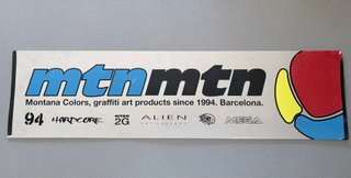 Cartel Montana Colors Graffiti Art