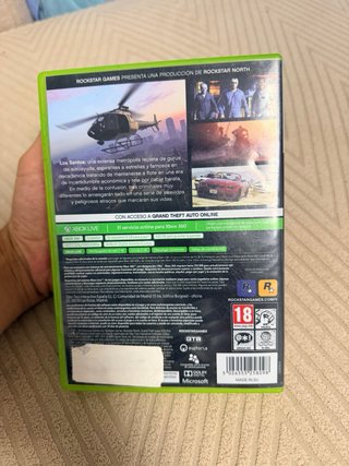 Grand Theft Auto V Xbox 360