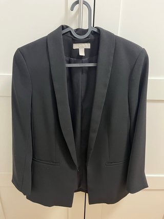Chaqueta Blazer H&M Negra mujer