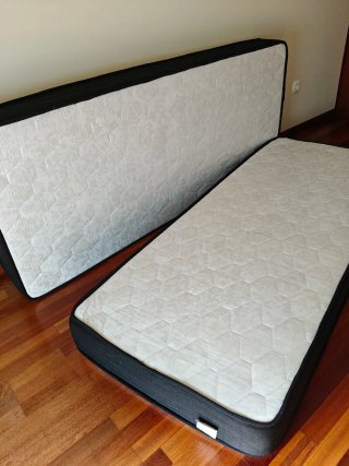 Pack 2 Colchones 80x190cm Memory Foam y OEKO-TEX
