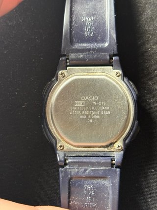 Reloj Casio Plata - Sin Pila