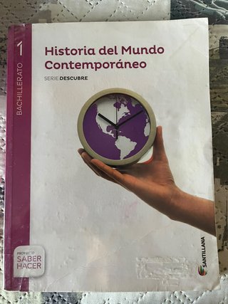 Historia del mundo contemporáneo, 1 bachillerato