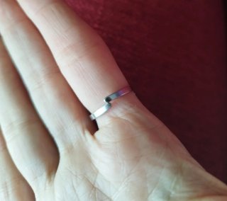 Anillo ajustable de acero inoxidable