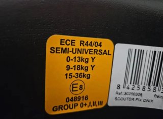 Silla Coche Play Grupo 0-1-2-3 Isofix