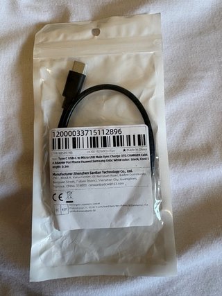 Cable USB C a Micro USB